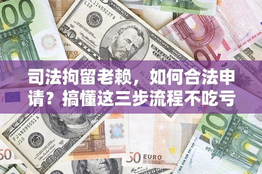 北京司法拘留老赖，如何合法申请？搞懂这三步流程不吃亏！