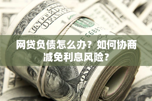 北京网贷负债怎么办？如何协商减免利息风险？