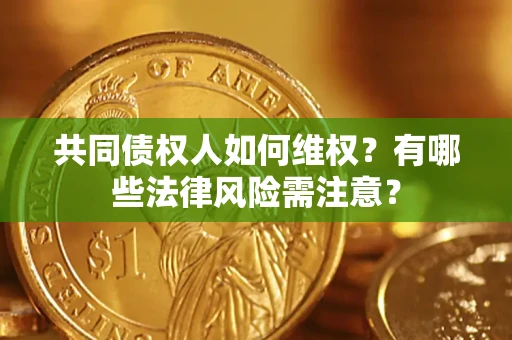 北京共同债权人如何维权？有哪些法律风险需注意？