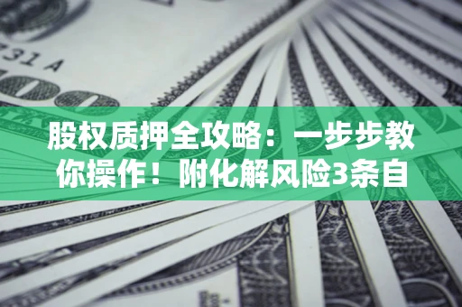 北京股权质押全攻略：一步步教你操作！附化解风险3条自救法则