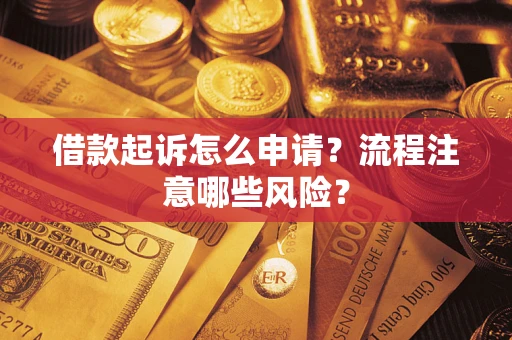 北京借款起诉怎么申请？流程注意哪些风险？