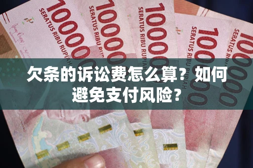 北京欠条的诉讼费怎么算？如何避免支付风险？
