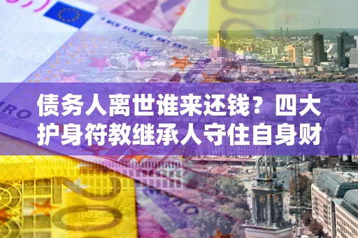 北京债务人离世谁来还钱？四大护身符教继承人守住自身财产