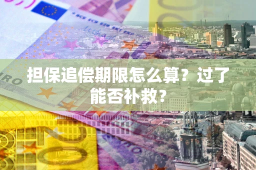 北京担保追偿期限怎么算？过了能否补救？